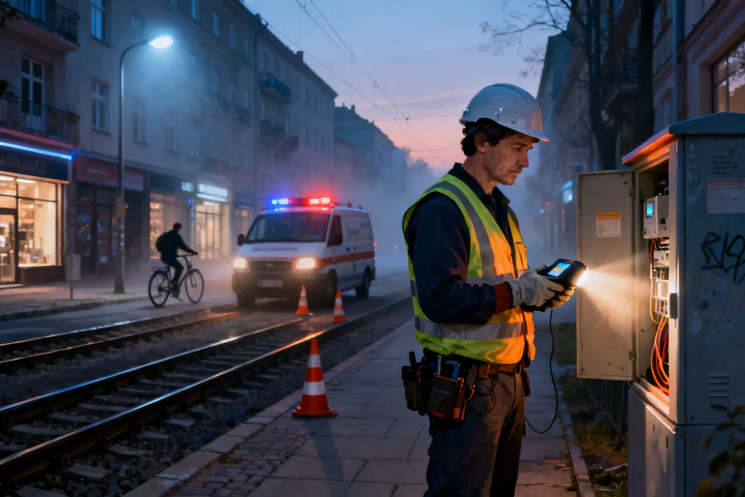 Awaria prądu Elbląska Gdańsk — brak zasilania od rana