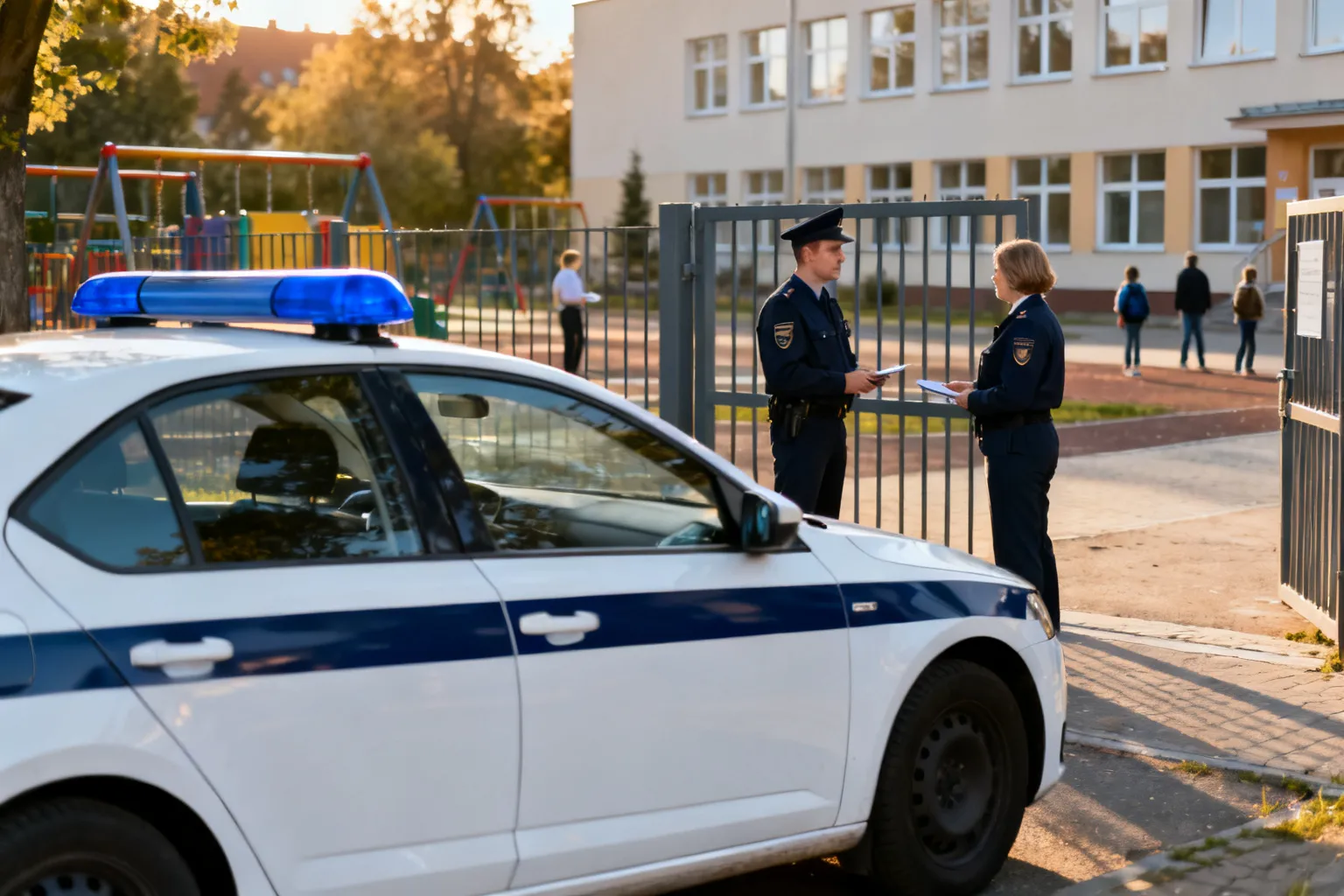 Gdańsk: policja interweniowała w szkołach po doniesieniach o rzekomym internetowym challenge'u