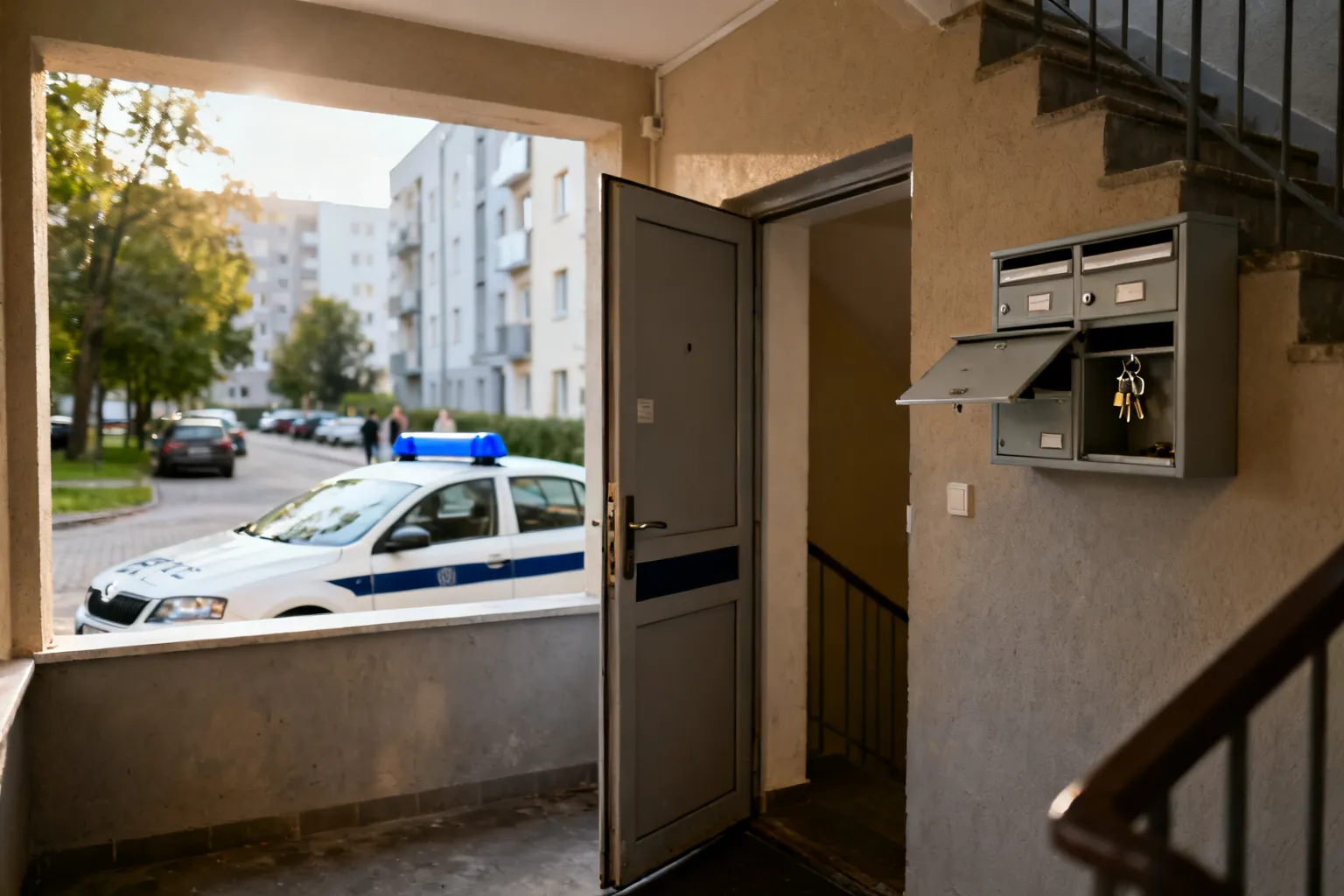 Znalazł klucze w skrzynce i włamał się do mieszkania we Wrzeszczu
