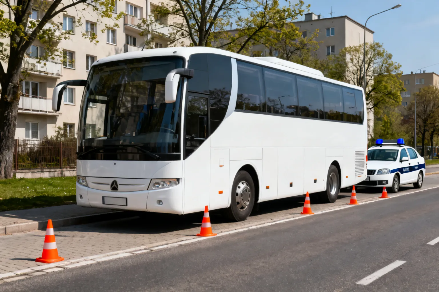 Autokar z Gdańska nie wyjechał do Torunia. Kierowca miał za dużo punktów