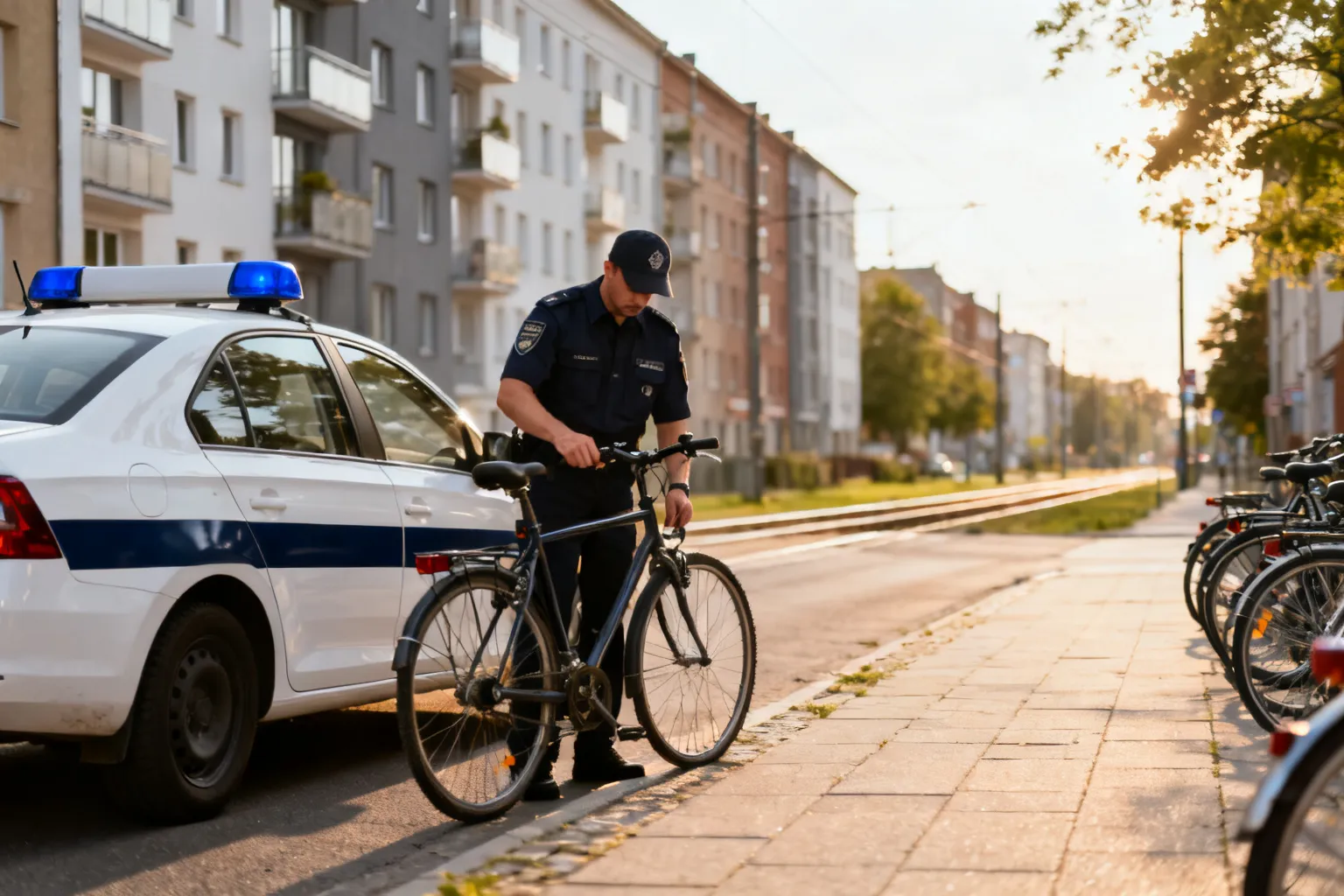 Kontrole rowerzystów w Gdańsku — 46 skontrolowanych, 19 wykroczeń