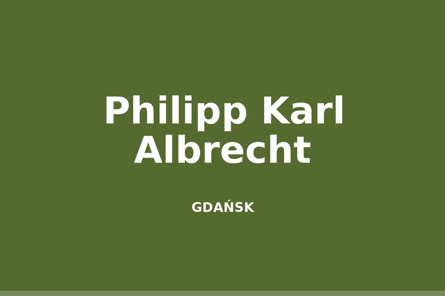 Philipp Karl Albrecht