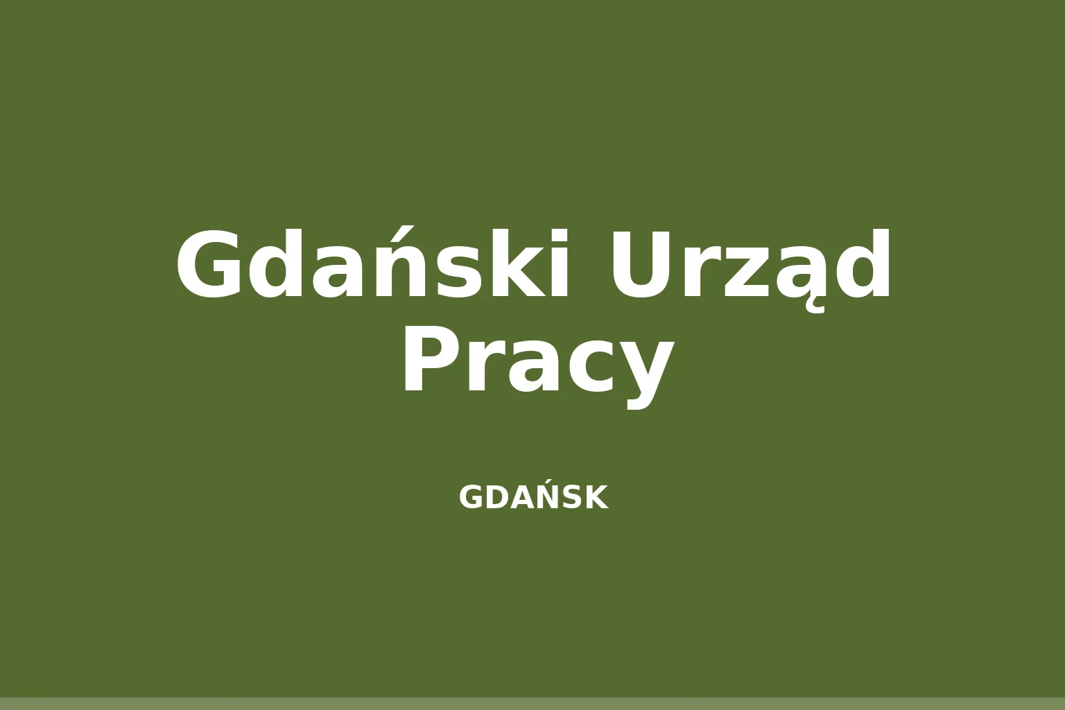 Gdański Urząd Pracy